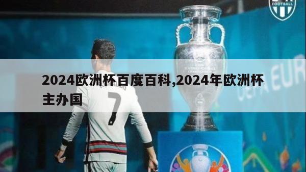 2024欧洲杯百度百科,2024年欧洲杯主办国